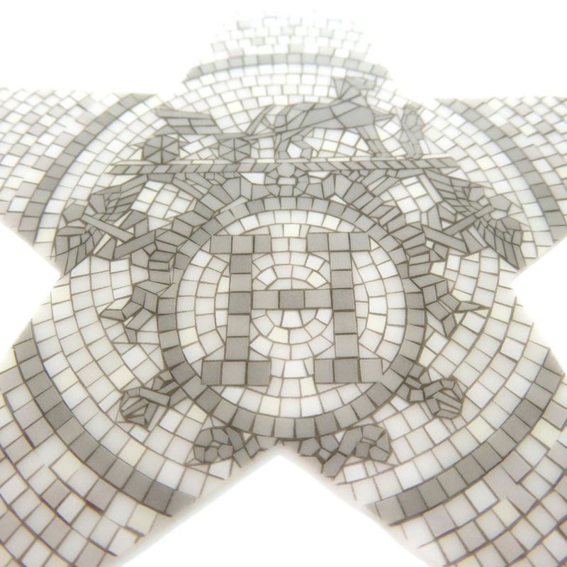 Hermes Bourdoux Noel Poutierache X'S Christmas Mosaic Tile Pattern Object — view 4