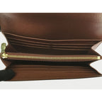 Louis Vuitton Long Wallet Portefeuille Sarah Monogram Brown — view 7