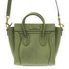Celine Nano Luggage Handbag 15 lk Khaki — view 5