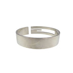 Gucci G Logo Cutout Silver 925 Bangle 0976 — view 4