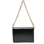 Louis Vuitton Lock Dauphine MM Chain Shoulder Bag Noir — view 2