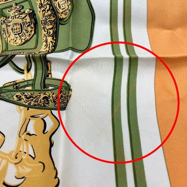 Hermes Carre 45 Petit Handkerchief Gauroche Silk Twill Scarf — view 6