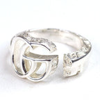 Gucci Double G Key Motif Ring Star Silver AG 925 Size 12 — view 4