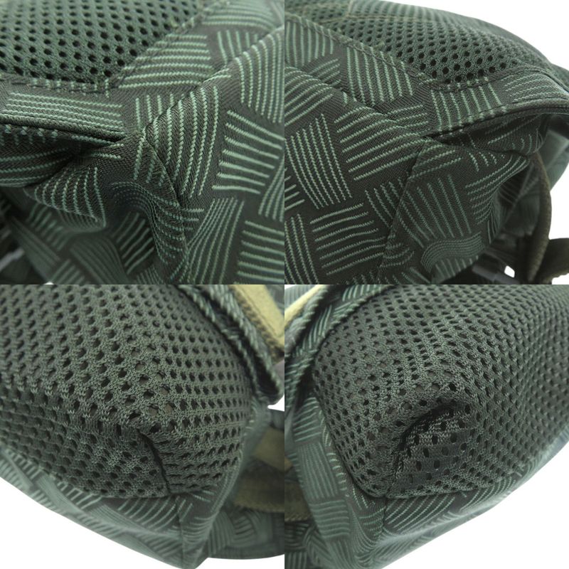 Bottega Veneta Nylon Body Bag Green 0525 — view 8