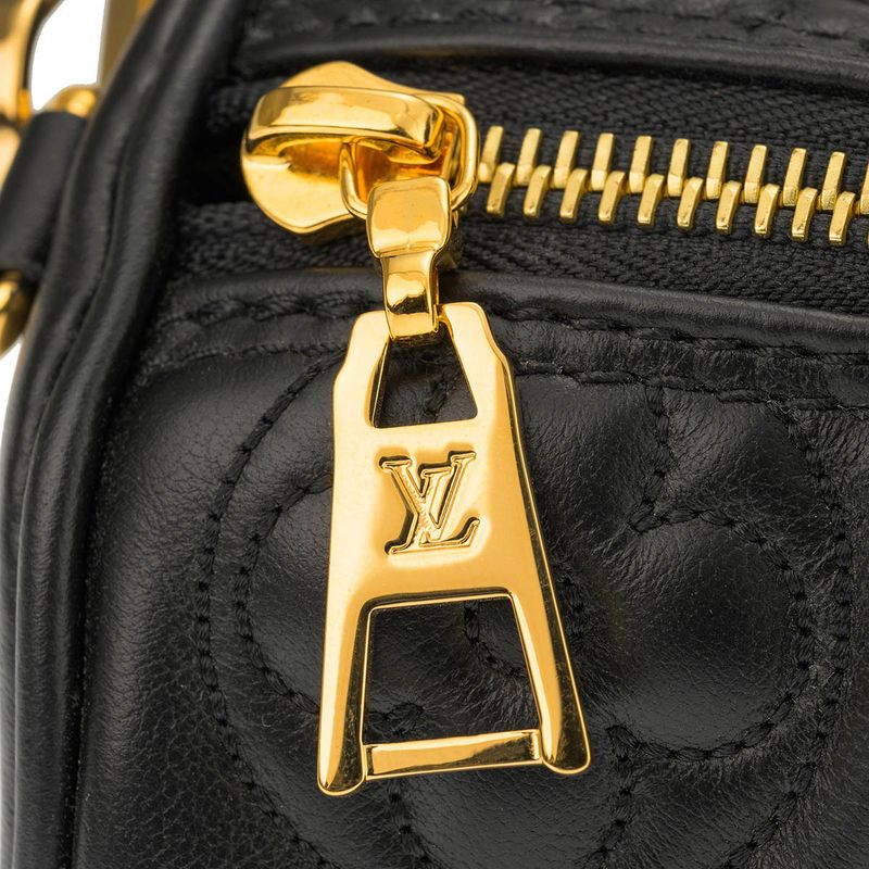 Louis Vuitton Shoulder Bag Papillon BB Noir Black — view 8