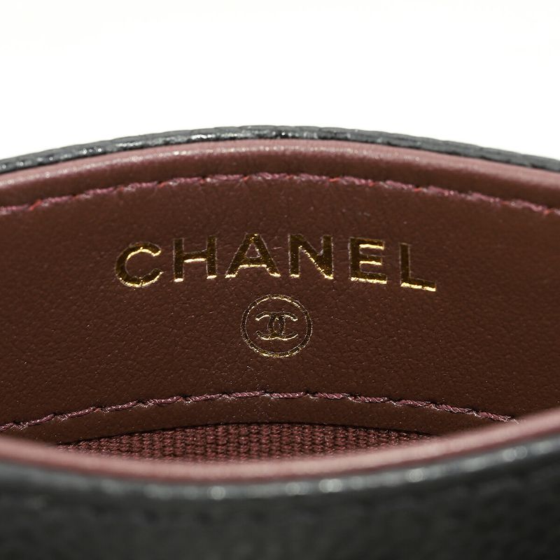 Chanel Card Case Porte-Cartes Classic Black — view 9