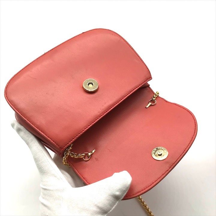 Gucci Bamboo 2-Way Hand Chain Shoulder Bag Pink — view 8