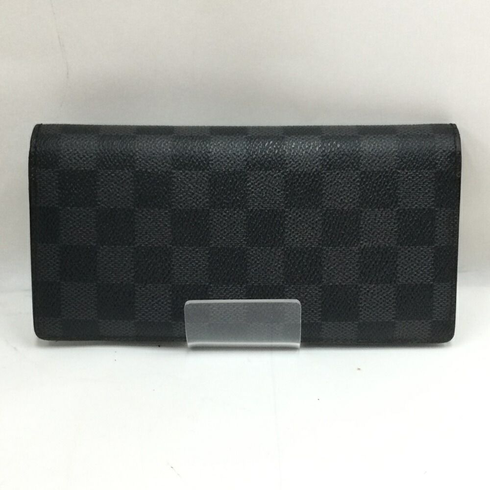 Louis Vuitton Damier Graphite Portefeuille Brother Black — view 2