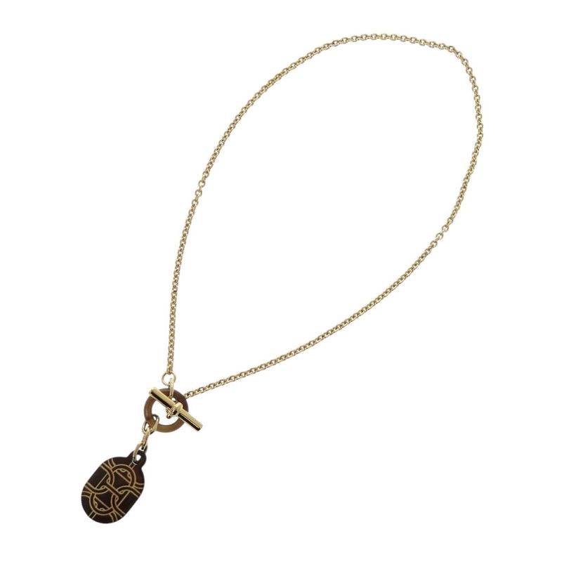 Hermes Chaine D'ancre Buffalo Horn Necklace 0027 — view 4