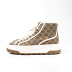 Gucci Tennis 1977 Sneakers Size 7 Shoes GG Pattern High Cut Thick — view 3