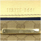 Gucci Bifold Long Wallet Beige GG Canvas — view 3