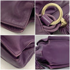Loewe Shoulder Bag Flamenco Purple 2-Way Nappa Leather — view 5