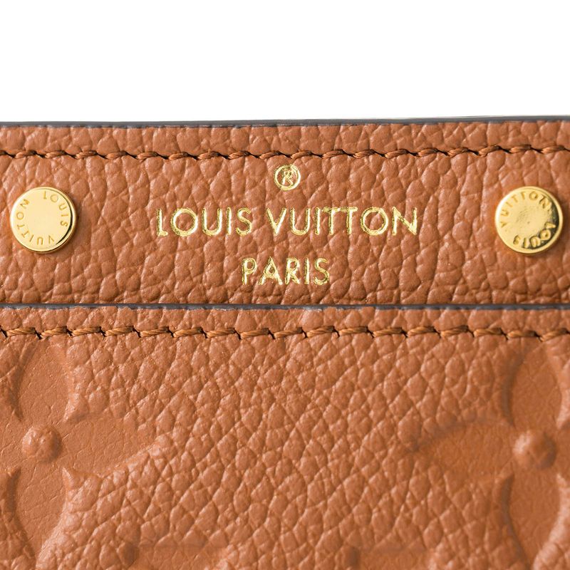 Louis Vuitton Card Case Holdere Surple Cognac — view 8