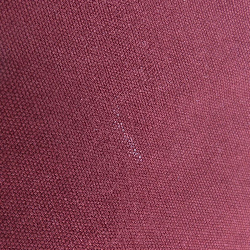 Hermes Pouch Bora Cotton Leather Bordeaux Enji Silver Hardware Flat Multi — view 7