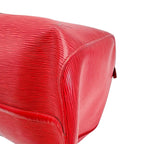 Louis Vuitton Epi Travel Bag Keepall 55 Boston Red — view 8