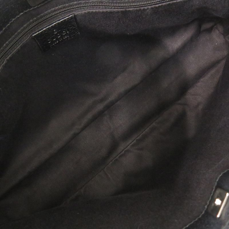 Gucci GG Canvas Black Tote 1141 — view 6