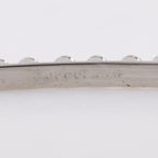 Gucci Headband GG Metal and Rhinestone Silver — view 5