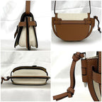 Loewe Shoulder Bag Gate Small Brown Natural White — view 4