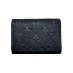 Louis Vuitton Coin Case Porte Monnaie Rosalie Monogram Empreinte Noir — view 2