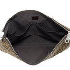 Fendi Shoulder Bag FF Logo Tobacco — view 5