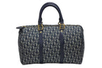 Dior Trotter Handbag Galliano Era Navy