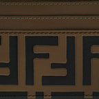 Fendi Card Case F Is Brown — view 7