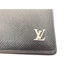 Louis Vuitton Bifold Wallet Taiga Portefeuille Multiple Black — view 4