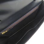 Hermes Tassel Vintage Box Calf Navy Gold Hardware 00 Shoulder Bag — view 7