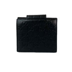 Gucci Guccissima GG Pattern Logo Hardware Plate Leather Bifold — view 2