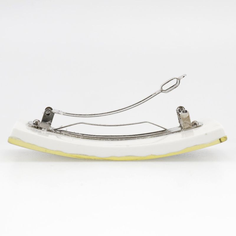 Chanel Plastic and Metal Barrette — view 3