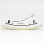 Chanel Plastic and Metal Barrette — view 3