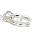 Hermes Reponse Response Chaine Dancre Pendant Necklace Lg — view 4