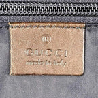 Gucci Tote Bag Navy Diamante Nylon — view 3