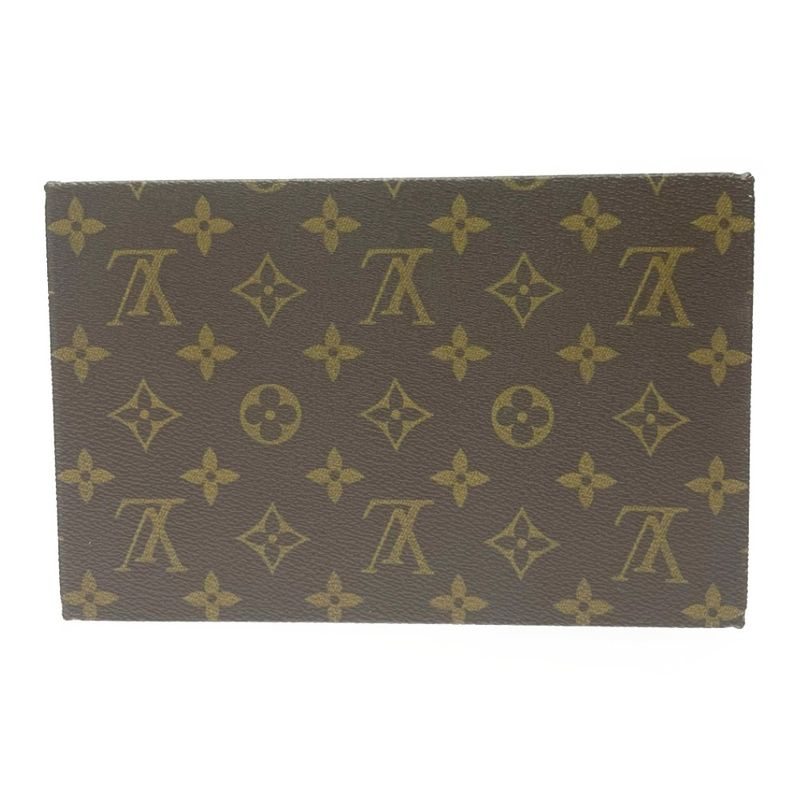 Louis Vuitton Monogram Boiteau Jewelry Case Brown Bag — view 6