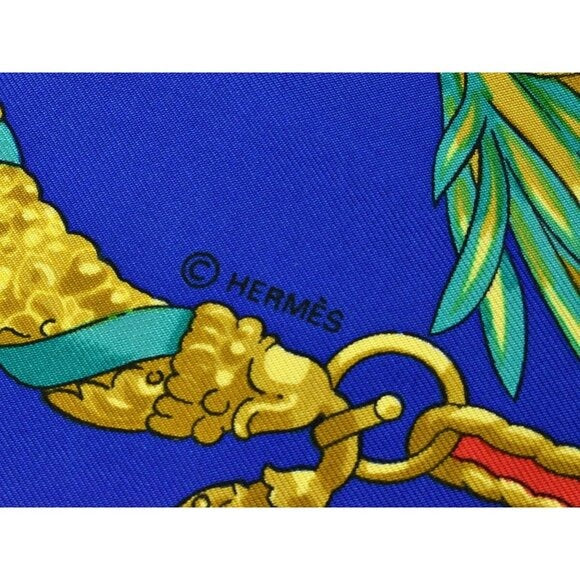 Hermes Silk Scarf 90 Hommage A Charles Garnier Architecte De L'Opera Paris — view 4