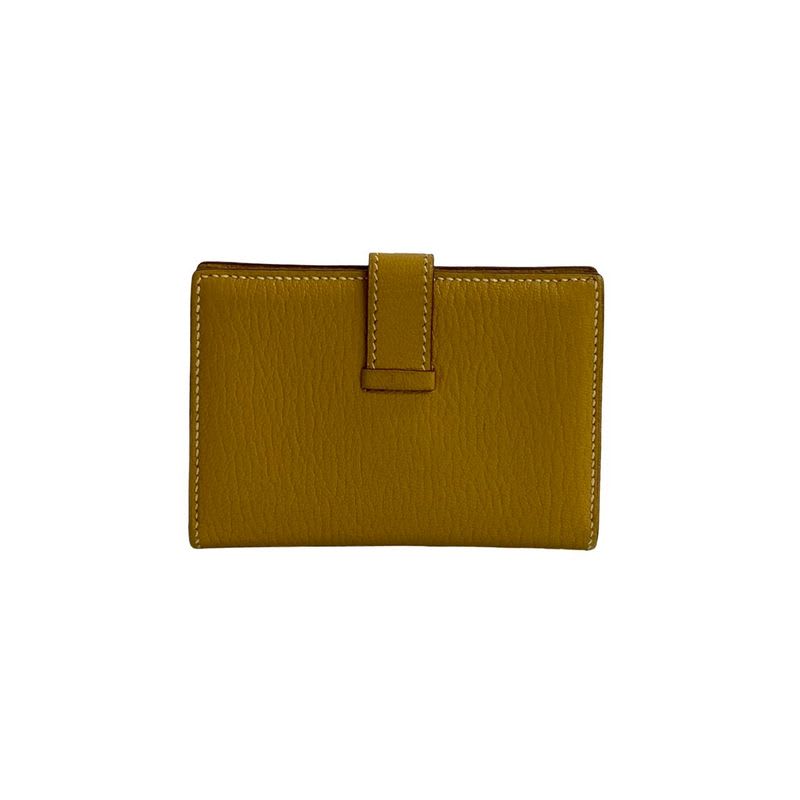 Hermes Bearn Mini Chevre Leather Card Case Business — view 3