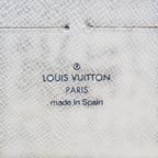Louis Vuitton Damier Azur Zippy Organizer Gold Hardware White Round — view 7