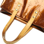 Louis Vuitton Vernis Reed PM Mini Bag Handbag Bronze — view 6