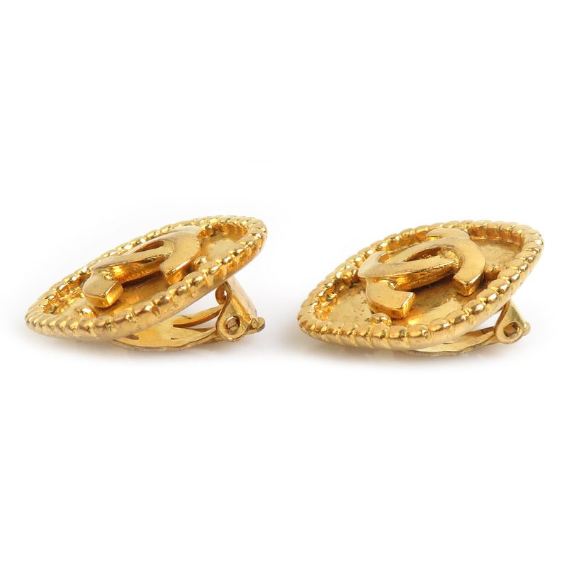 Chanel Earrings Coco Mark — view 3