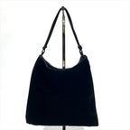 Prada Velour Hand Black Mini Bag Purse — view 3