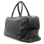 Chanel CC Caviar XL Travel Bag Bowler Tote Weekender Boston Duffle — view 5