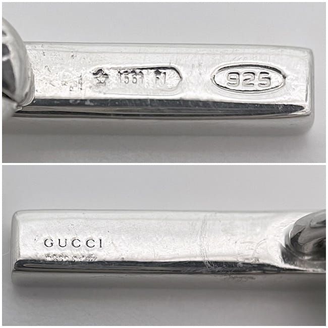 Gucci Necklace Silver Interlocking Polished Ag — view 7