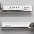 Gucci Necklace Silver Interlocking Polished Ag — view 7