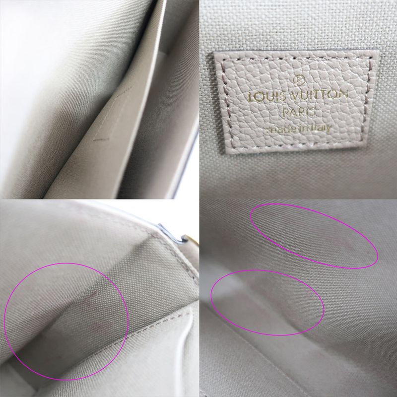 Louis Vuitton Pochette Felicie Shoulder Bag Monogram Empreinte — view 7