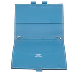 Hermes Agenda PM Blue Jean Swift Notebook Cover — view 4