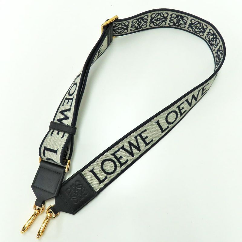 Loewe Anagram Shoulder Strap C073 T87 X01 Navy Black Gdhardware Bag — view 4