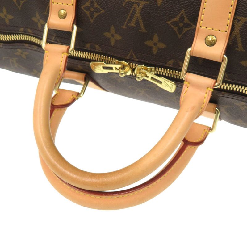 Louis Vuitton Keepall Bandouliere 55 Monogram Boston Bag 1053 — view 5