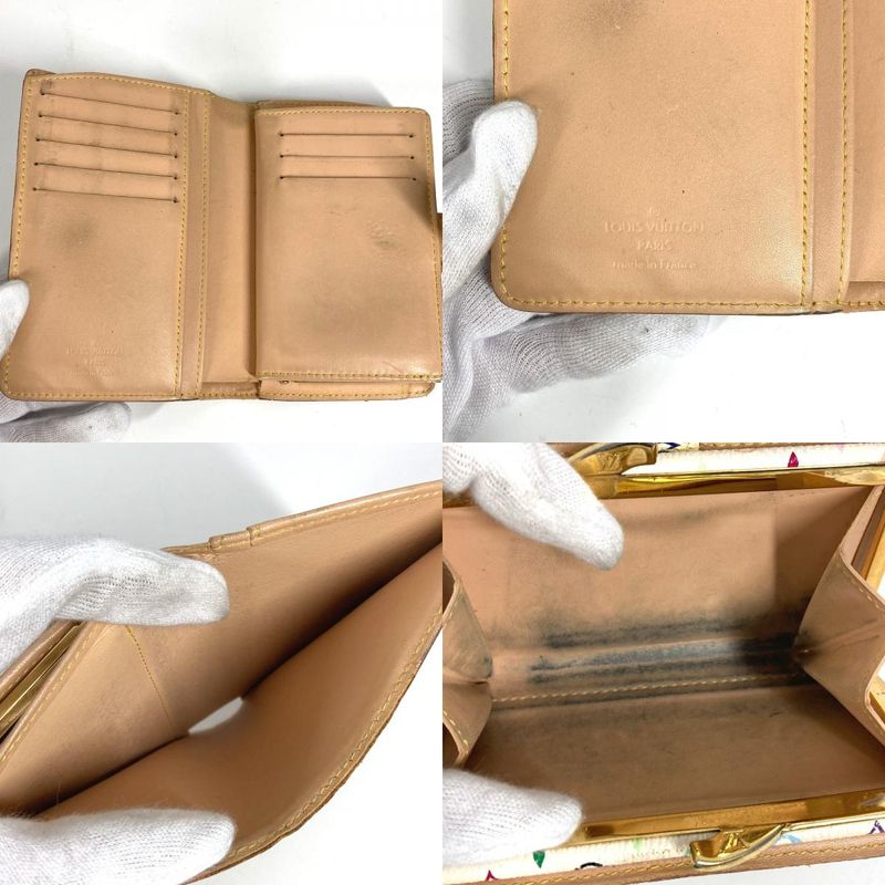 Louis Vuitton Bifold Wallet Portefeuille Viennois Monogram Multicolor — view 8