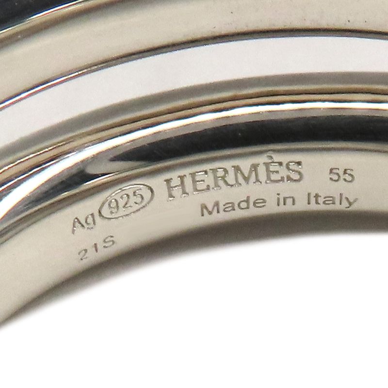 Hermes Ring Vertiju AG 925 SV Silver Manufactured In 2021 55 — view 7