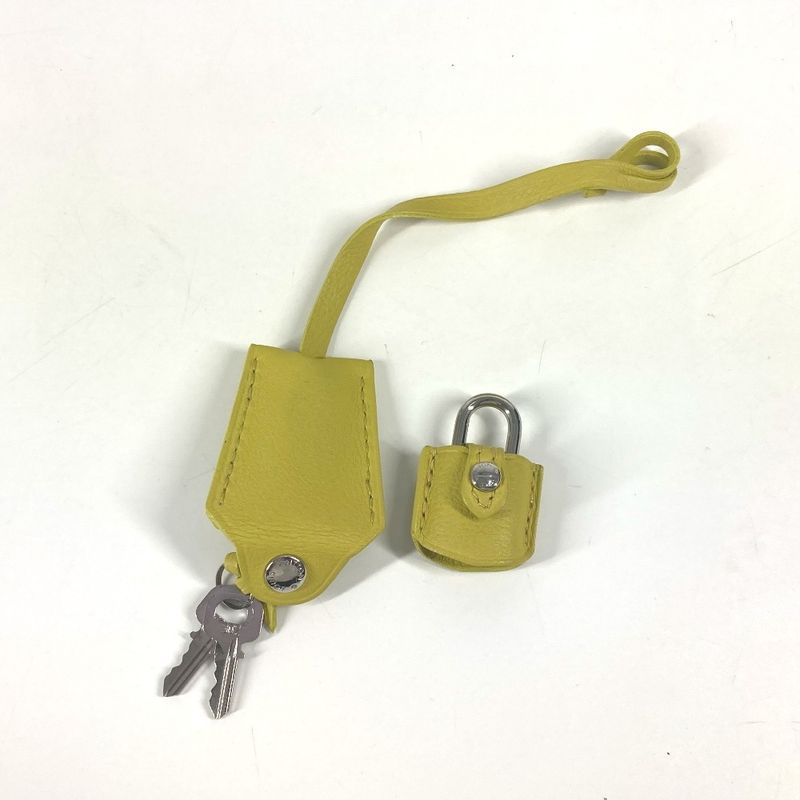 Louis Vuitton Handbag SC Bag PM Parnacea Leather Pistache Yellow — view 4